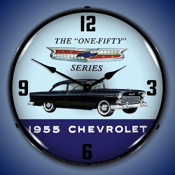 1955-chevrolet-one-fifty-lighted-clock