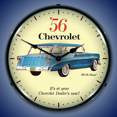 1956-chevrolet-nomad-lighted-clock