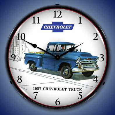 1957 Chevrolet Truck Lighted Clock