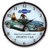 1960 Corvette America's Number One Sports Car Lighted Wall Clock