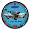 1964 C2 Corvette Sting Ray Coupe Lighted Wall Clock