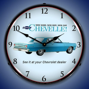1964-chevelle-lighted-wall-clock