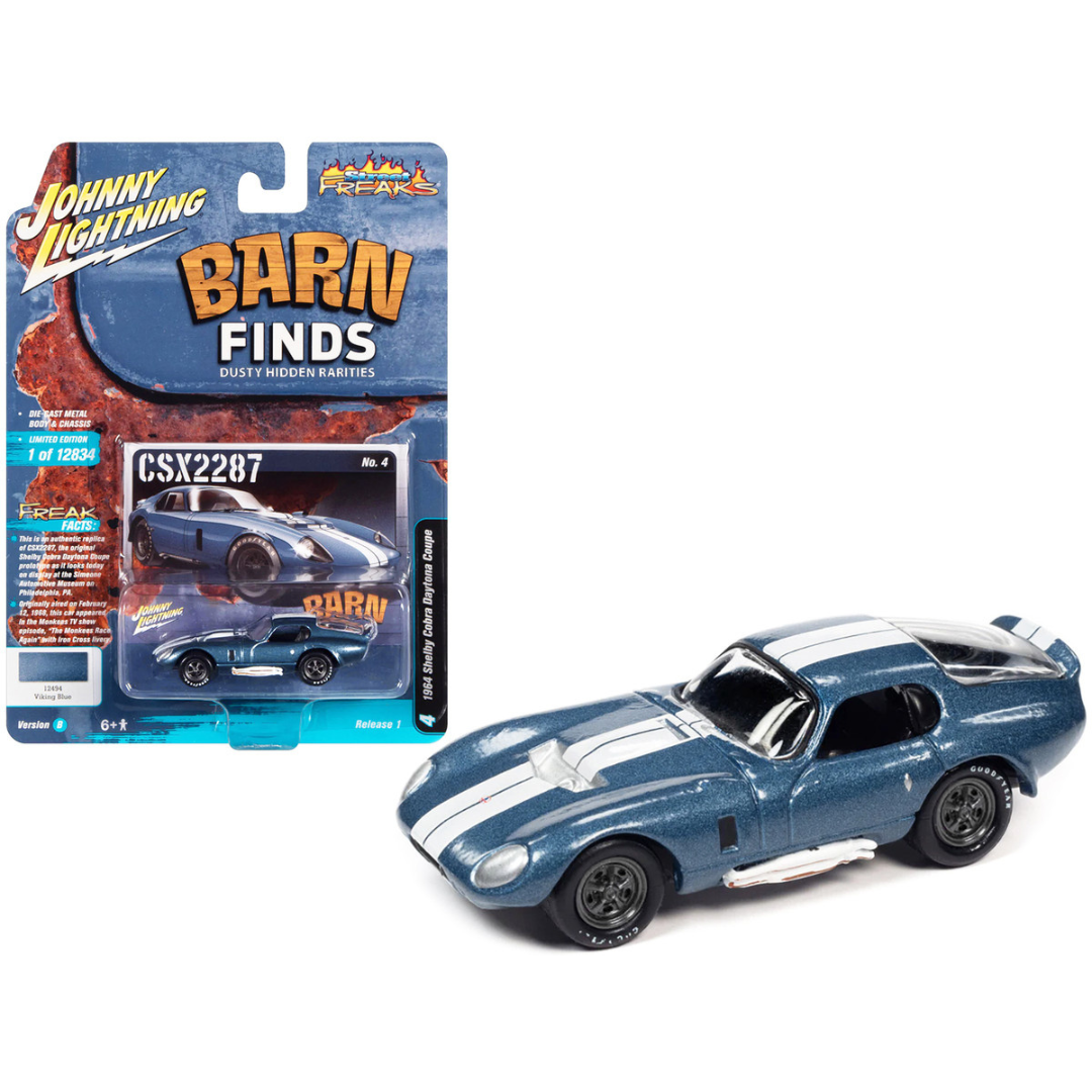 1964-shelby-cobra-daytona-coupe-barn-finds-limited-edition-1-64-diecast-model-car-by-johnny-lightning