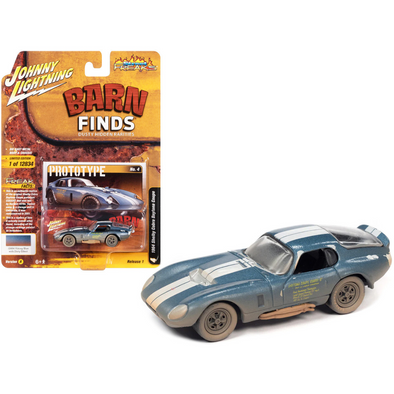 1964 Shelby Cobra Daytona Coupe (Weathered) "Barn Finds" Limited Edition 1/64 Diecast Model Car