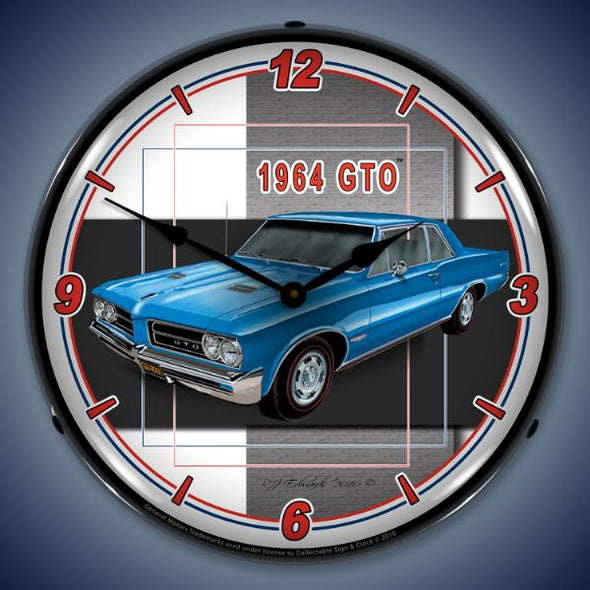 1964 Pontiac GTO Lighted Clock