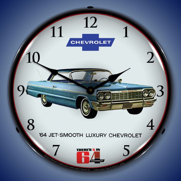 1964-chevrolet-impala-lighted-clock