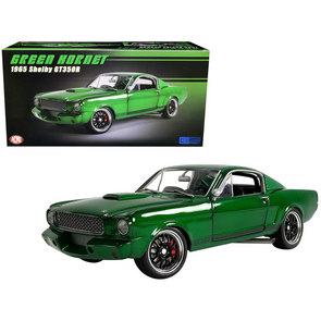 1965 Shelby GT350R Ford Mustang Street Fighter "Green Hornet" Limited Edition 1/18 Diecast Model Car by ACME