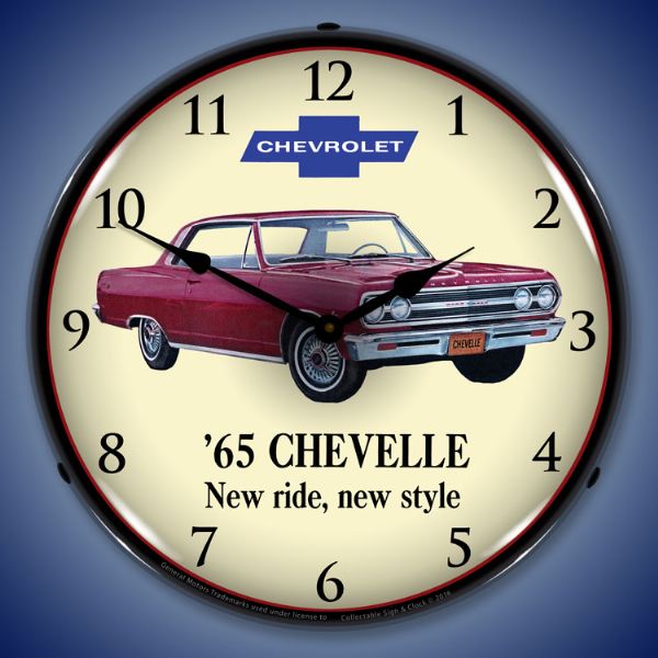 1965-chevelle-lighted-clock