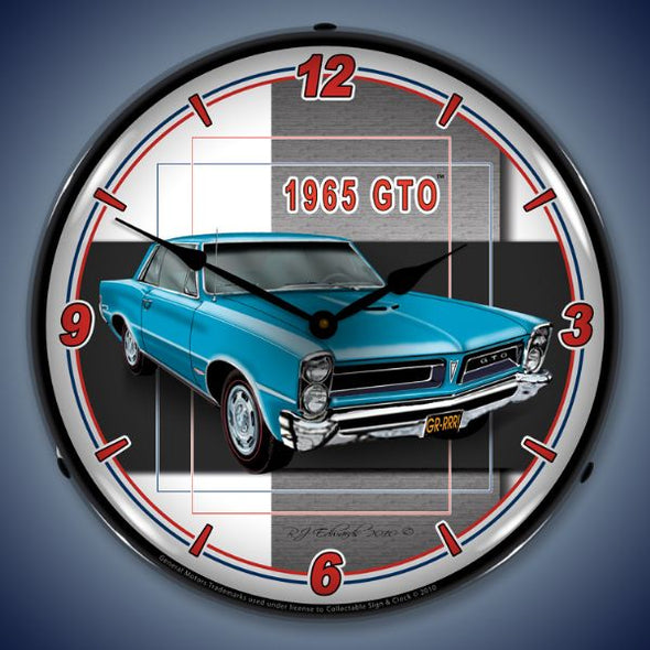 1965-pontiac-gto-lighted-clock