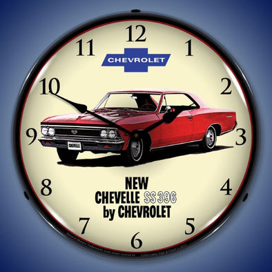 1966-chevelle-ss-396-lighted-clock