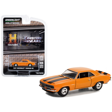 1967-camaro-rs-orange-counting-cars-tv-series-1-64-diecast-model-car-by-greenlight