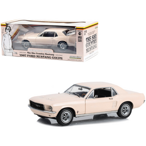 1967-ford-mustang-coupe-bermuda-sand-she-country-special-1-18-diecast-model-car-by-greenlight