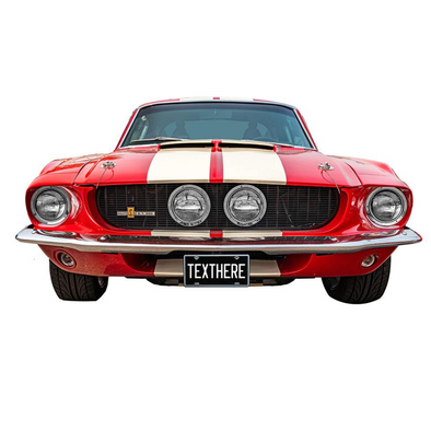 1967-shelby-mustang-gt500-fastback-front-bumper-metal-sign-personalized-license-plate