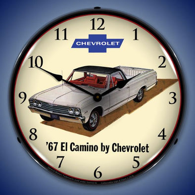 1967 Chevrolet El Camino Lighted Clock