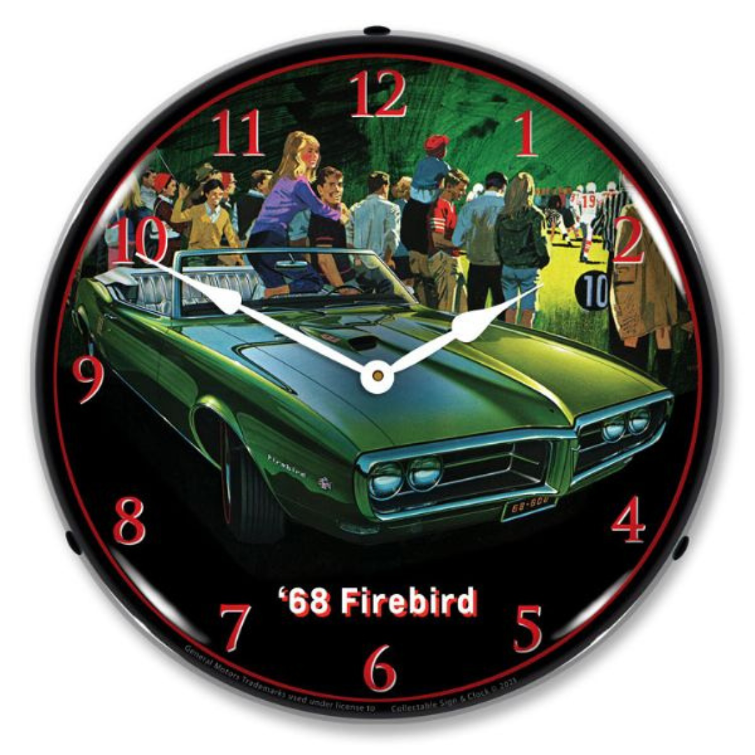 1968-pontiac-firebird-lighted-clock