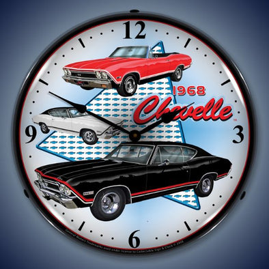 1968-chevelle-lighted-clock