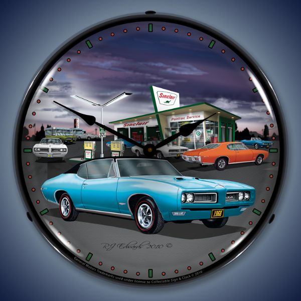 1968-sinclair-gto-lighted-clock