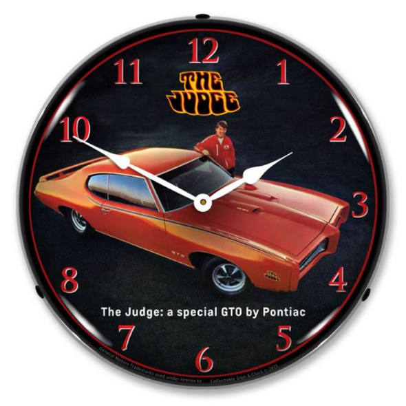 1969 Pontiac GTO Judge Lighted Clock