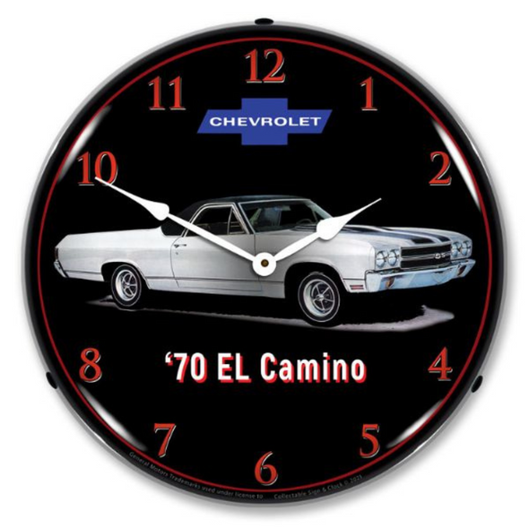 1970-el-camino-ss-396-lighted-clock