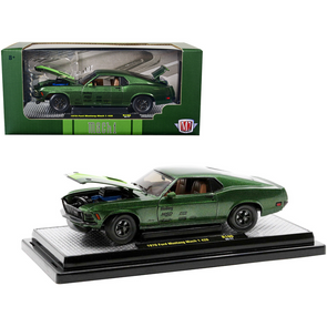 1970-ford-mustang-mach-1-428-green-metallic-limited-edition-1-24-diecast-model-car-by-m2-machines