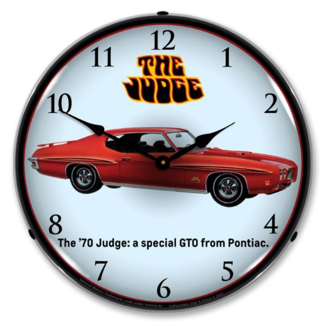 1970-pontiac-gto-judge-lighted-wall-clock