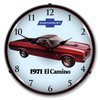 1971 Chevrolet El Camino Lighted Clock