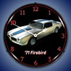 1971 Pontiac Firebird Trans Am Lighted Clock
