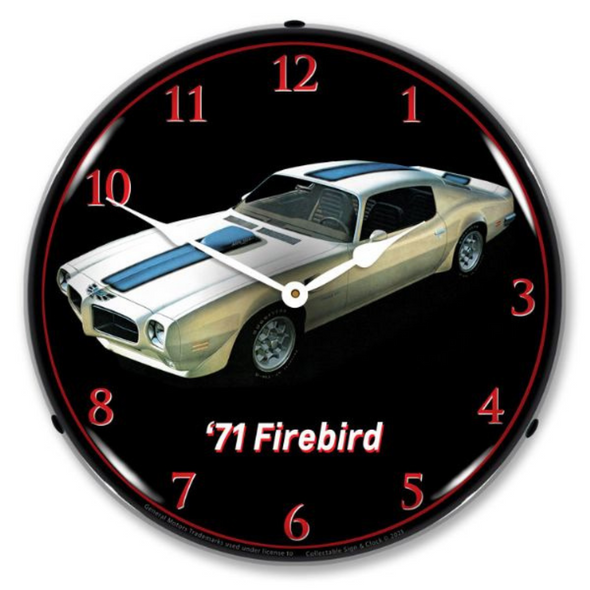 1971-pontiac-firebird-trans-am-lighted-clock