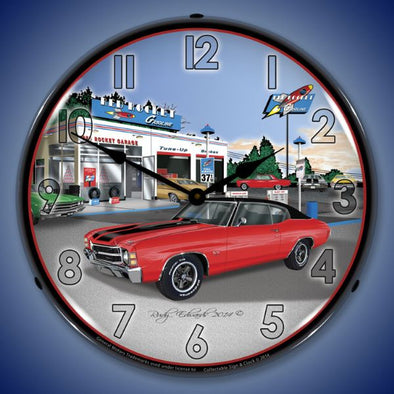 1971-ss-chevelle-lighted-clock