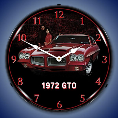 1972 Pontiac GTO Lighted Clock