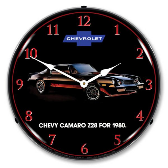 1980-camaro-z28-lighted-wall-clock