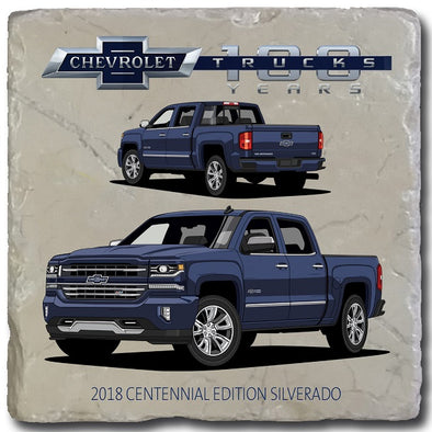 Chevy Trucks 2018 Stone Coaster