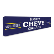 personalized-chevy-garage-authorized-service-aluminum-sign