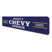 personalized-chevy-garage-authorized-service-aluminum-sign