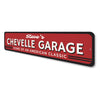 Personalized Chevy Chevelle Garage - Aluminum Sign