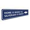 Chevy Silverado - Aluminum Street Sign