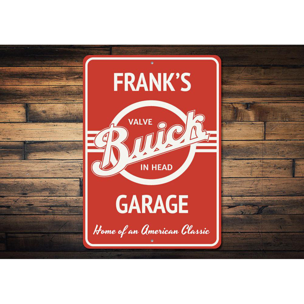 personalized-buick-garage-aluminum-sign