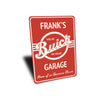 Personalized Buick Garage - Aluminum Sign