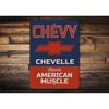 Chevy Chevelle Classic American Muscle - Aluminum Sign