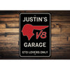 Personalized Pontiac GTO Lovers Only - Aluminum Sign