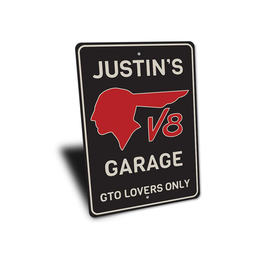 personalized-pontiac-gto-lovers-only-aluminum-sign