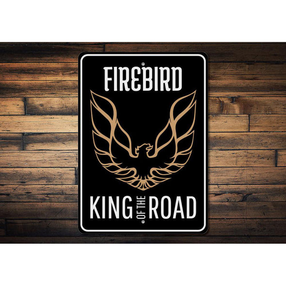 Pontiac Firebird King of the Road - Aluminum Sign
