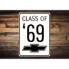 Personalized Chevy Car Year - Aluminum Sign