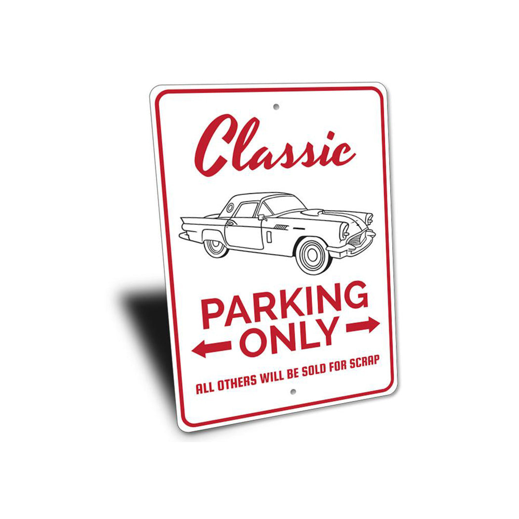 classic-car-parking-only-aluminum-sign