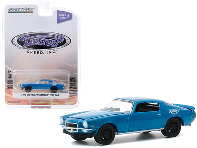 1970-chevrolet-camaro-test-car-blue-with-black-wheels-detroit-speed-inc-series-1-1-64-diecast-model-car-by-greenlight