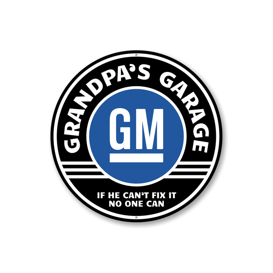 grandpas-gm-garage-aluminum-sign