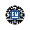 Grandpa's GM Garage - Aluminum Sign