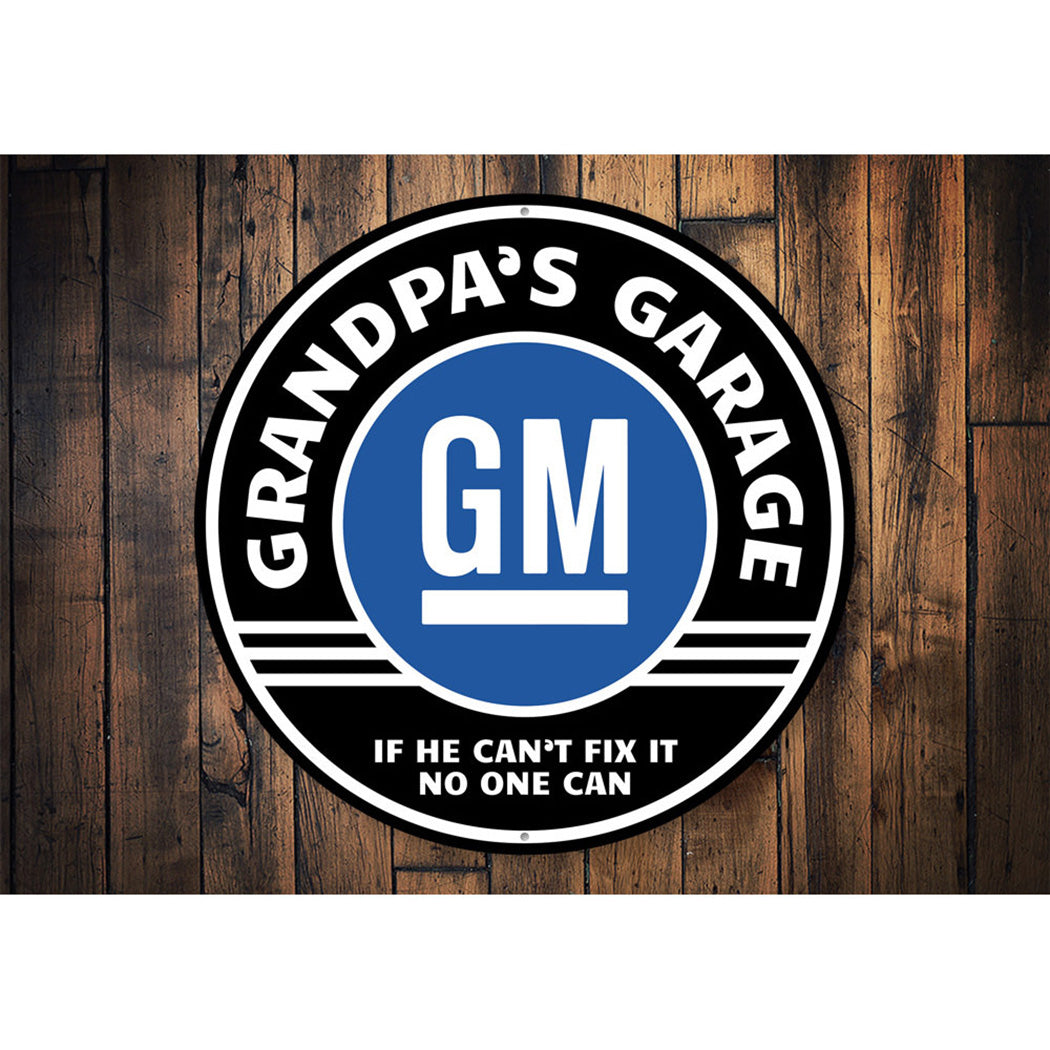 grandpas-gm-garage-aluminum-sign