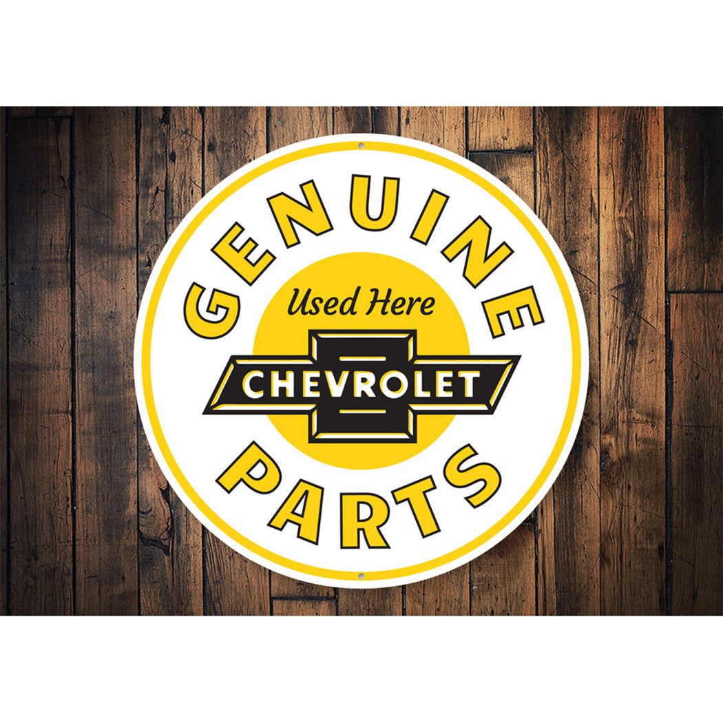 chevrolet-genuine-parts-aluminum-sign