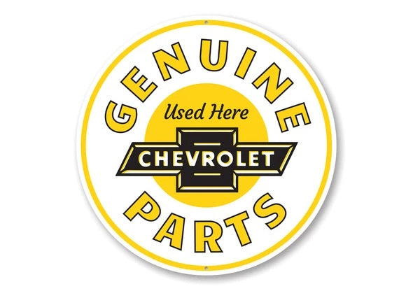 chevrolet-genuine-parts-aluminum-sign